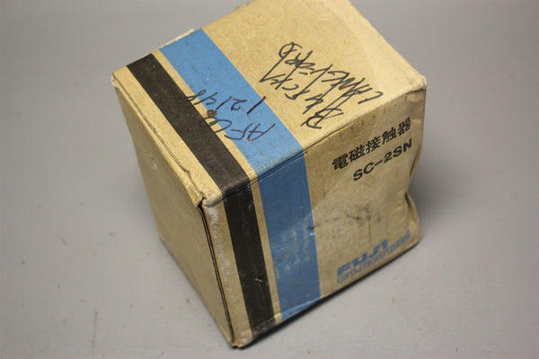NEW FUJI MAGNETIC CONTACTOR SC-2SN/UD