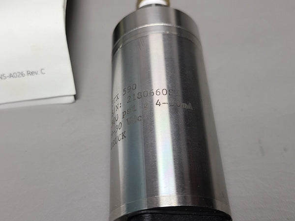 NEW GE DRUCK PRESSURE TRANSMITTER PTX590 PTX 590