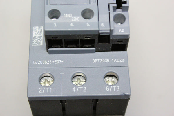 SIEMENS SIRIUS 3RT2036-1AC20 CONTACTOR MODULE