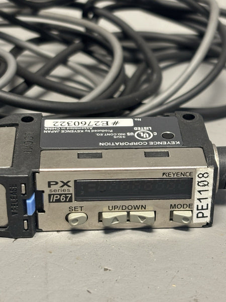 Keyence PX-10P Amplifier Unit, Cable Type, PNP USIP