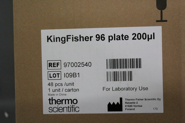 NEW CASE OF 48 THERMO KINGFISHER 96 MICRO PLATE 200uL 97002540
