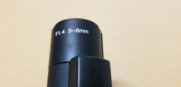 Pelco B&W CCD Security Camera With F1.4 3-8mm Lens MC3800-2