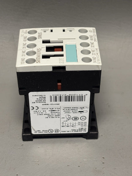 Siemens 3RH1122-1BB40 Contactor
