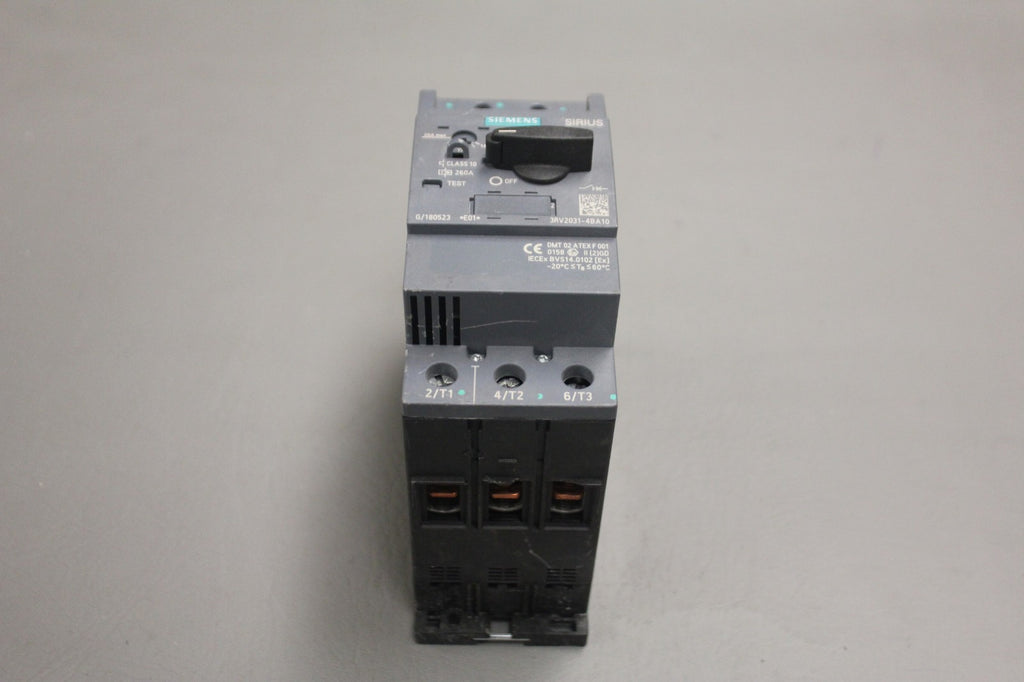 Siemens 3RV2031-4BA10 MOTOR Protection Circuit Breaker