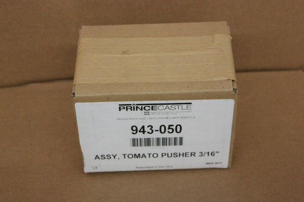 New Prince Castle Aluminum Tomato Slicer Pusher Assembly 3/6" 943-050