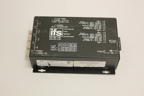 IFS GE VT7420 -2DRDT 4-Channel Digital Video  Transmitter 