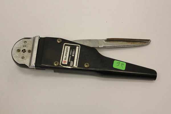 Burndy M10S-1  S-9 Hand Crimping Tool Crimper 
