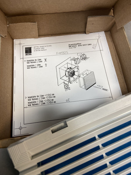 NEW Rittal SK3322 207 Fan Filter
