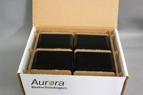 60 NEW AURORA BARCODED STERILE 100um 1536 WELL ASSAY PLATE 00019326