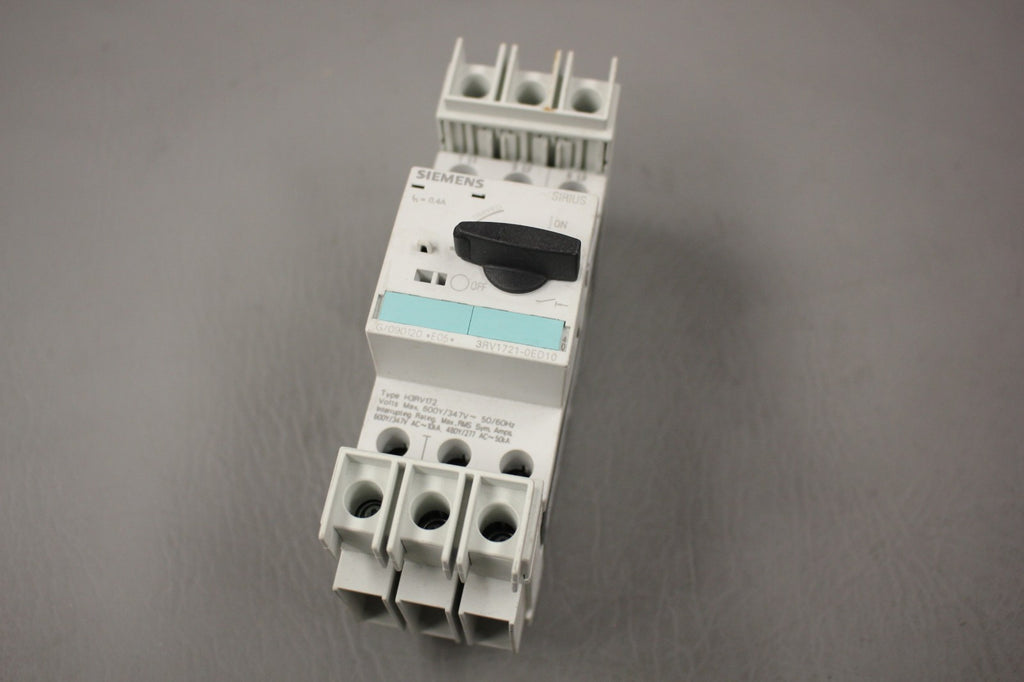 SIEMENS SIRIUS CIRCUIT BREAKER 3RV1721-0ED10