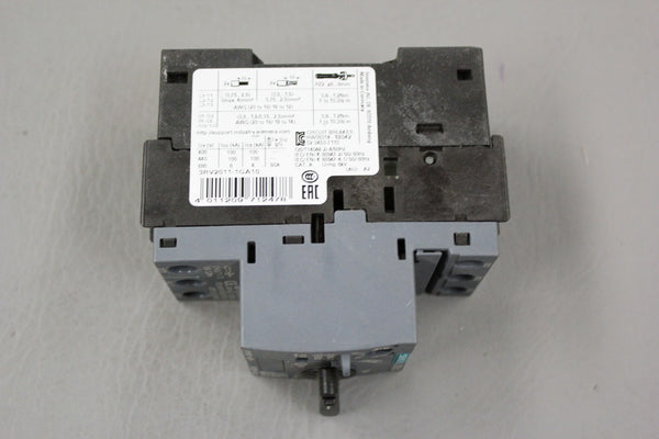 SIEMENS SIRIUS CONTACTOR MOTOR STARTER 3RV2011-1GA10