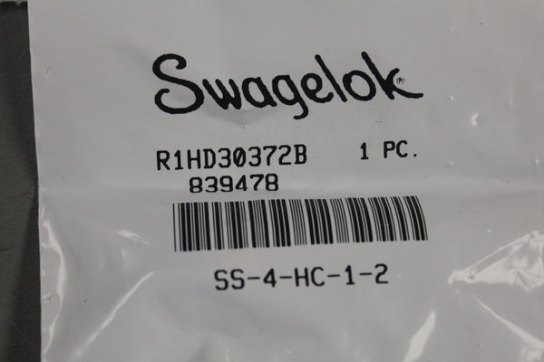 NEW LOT OF 3 SWAGELOCK SS-4-HC-1-2   1/8" STAINLESS STEEL CONNECTORS