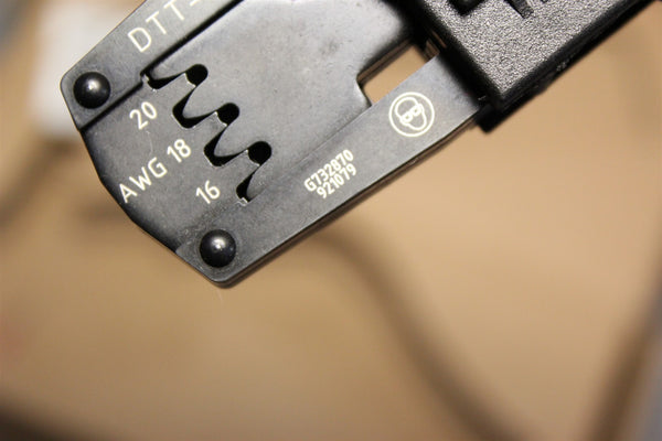 NEW DEUTSCH FIELD MAINTENANCE CRIMPER CRIMP TOOL DTT-20-00