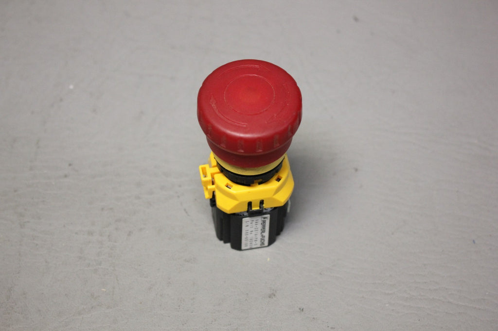 PEPPERL FUCHS  TWIST TO RELEASE EMERGENCY STOP ILLUMINATED PUSHBUTTON SWITCH