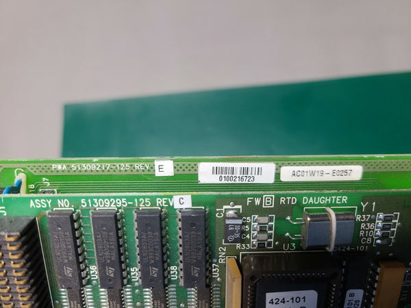 HONEYWELL CONTROL BOARD WITH RTD DAUGHTER BOARD 51309217-125