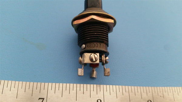 UNUSED VINTAGE CSD AVIATION INDUSTRIAL PUSH BUTTON SWITCH A20078BB