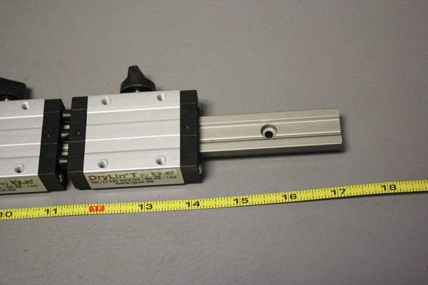 DRYLIN T LINEAR RAIL WITH BLOCKS