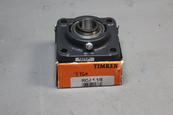 NEW FAFNIR/TIMKEN FLANGE BEARING RCJ  1 1/8