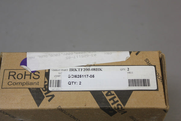 NEW VISHAY IRKTF200-08HK/VSKTF200-08HK 800V 200A SCR MODULE