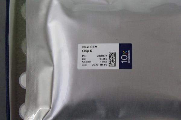 NEW 10X GENOMICS NEXT CHROMIUM GEM CHIP G SINGLE CELL KIT 1000127