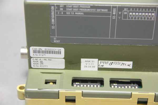 EAE ARCNET INTERFACE MODULE ANK31 ANK 31