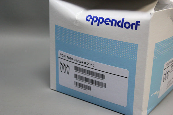 60 - NEW Eppendorf 951010022 0.2mL PCR Tube Strips, 8-Tube Strip Thin Walled