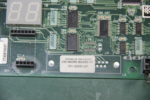 York 031-02430-001 Rev G Chiller Microboard Circuit Board PCB