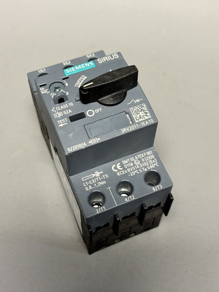 SIEMENS SIRIUS 3RV2011-1EA10 CIRCUIT BREAKER