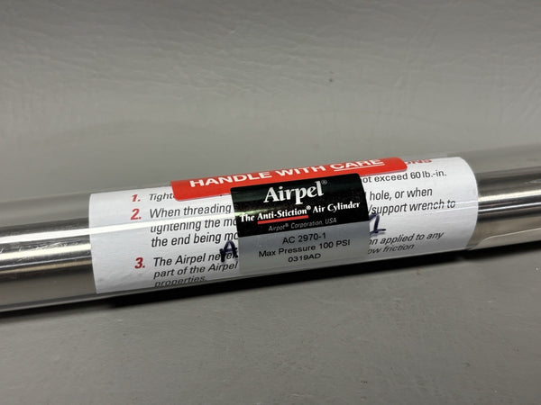 AIRPEL ANTI-STICTION AIR CYLINDER AC 2970-1 100PSI