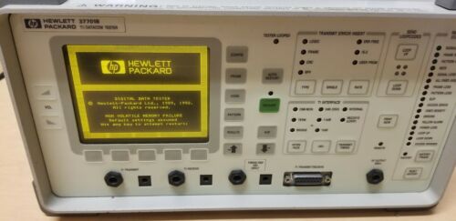 HP 37701B T1/Datacom Tester With Option 001