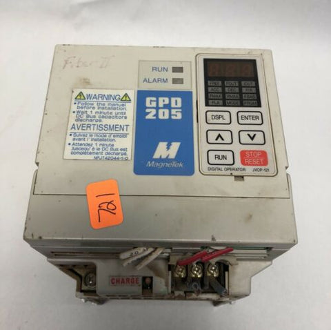 Magnetek GPD205-B001 AC Drive 460v 3.4 Amps