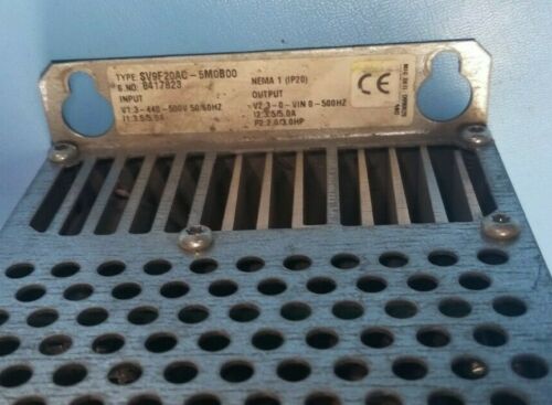 Cutler-Hammer VFD SV9000 SV9F20AC-5M0B00 Variable Frequency Drive AC