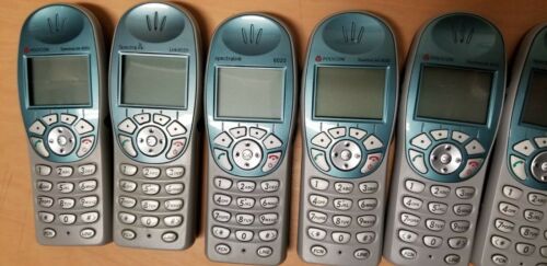 7 Spectralink Wireless Phones W/Batteries & Charging Stations LTB100 602X 6020