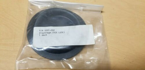 Rosemount Air Lock Replacement Valve Diaphragm 9351-002
