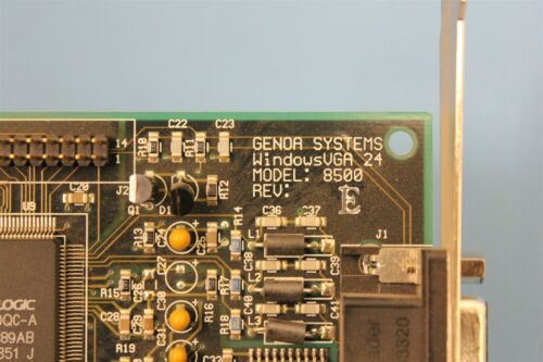 GENOA 8500 ISA INDUSTRIAL VIDEO CARD