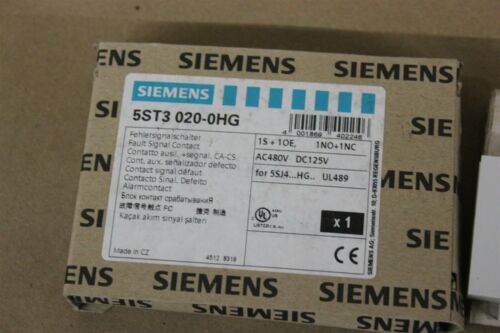 NEW SIEMENS AUXILIARY CIRCUIT SWITCH 5ST3 020-0HG