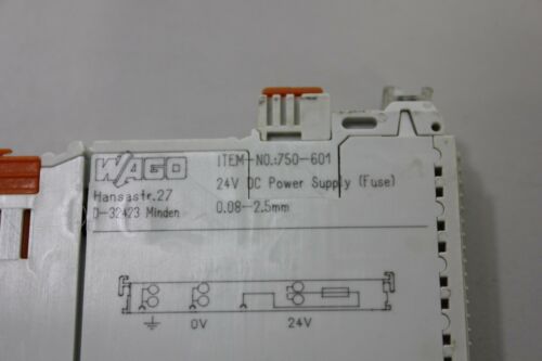 Wago Digital I/O 24VDC Power Supply Module 750-601