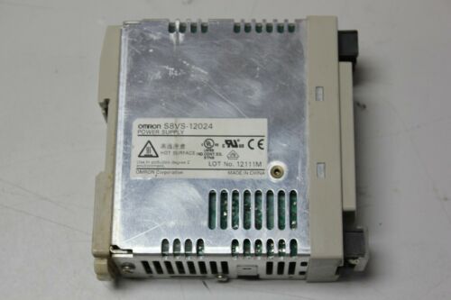 Omron S8VS-12024 Power Supply (100-240 Volt AC Input, 24 VDC Output, 5 Amp)