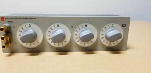 General Radio 1433-L Decade Resistor