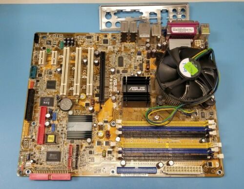 Asus P5GDC-V Deluxe Motherboard Socket 775 DDR2 + Pentium 4 2.8GHZ + IO Shield