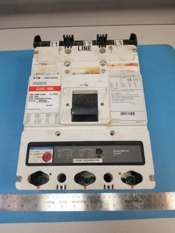 Eaton Cutler Hammer 600 AMP Circuit Breaker 600A Cat: CLDC3600FK12P05Y04