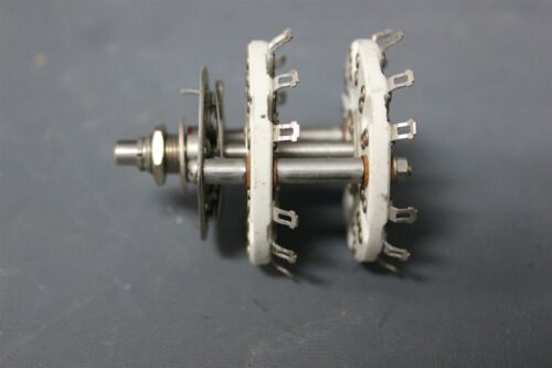 VINTAGE NOS OAK ROTARY SWITCH 7614549