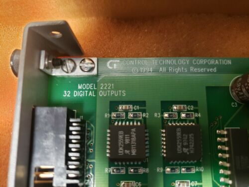 Control Technology 2221 32 Digital Outputs Module Card