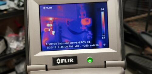 Flir ThermaCAM P60 Infrared Thermal Imaging Camera With Accessories
