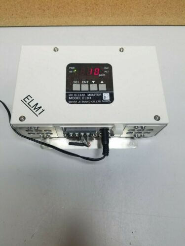 Ebara Jitsugyo Ozone Densitometer ELM1 UV O3 Leak Monitor W/ Power Cord