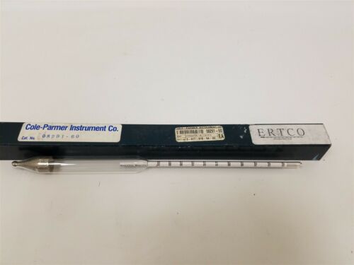 COLE PARMER/ERTCO 1.80-2.00 SPECIFIC GRAVITY HYDROMETER
