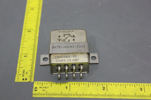 BABCOCK MI SPEC RELAY 10A 270ohm 26.5V COIL BH119-2 (S18-T-26A)
