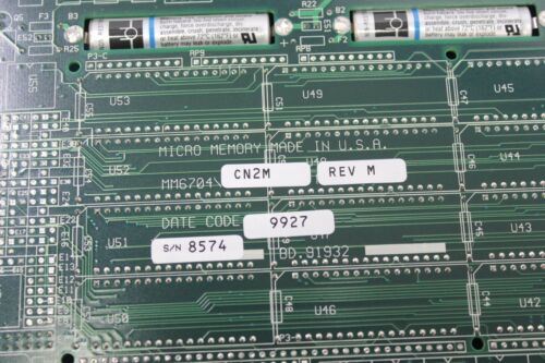 Micro Memory Inc. MMI MM-6704 VME Memory Board