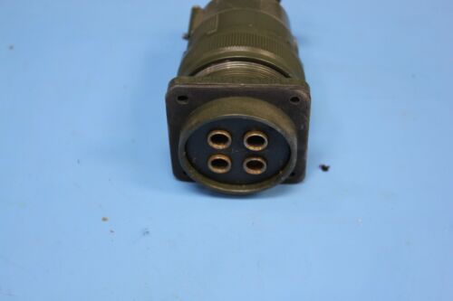 Cooper Box Mount Male Military Connector M32 AWG 4 Pin C3102E32-17PN-CC