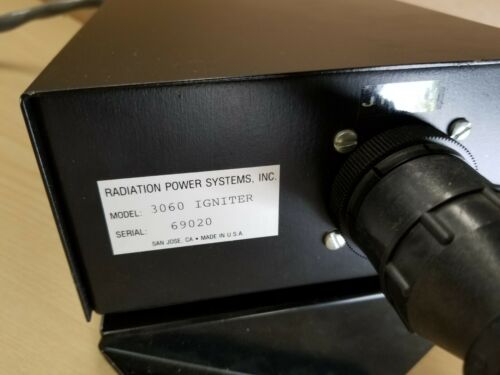 Ultratech Stepper Radiation Power Systems 3060 Igniter & Cables